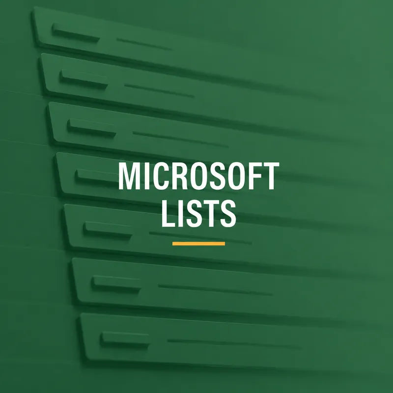 Structurer ses données avec Microsoft Lists — CHUCK&CO